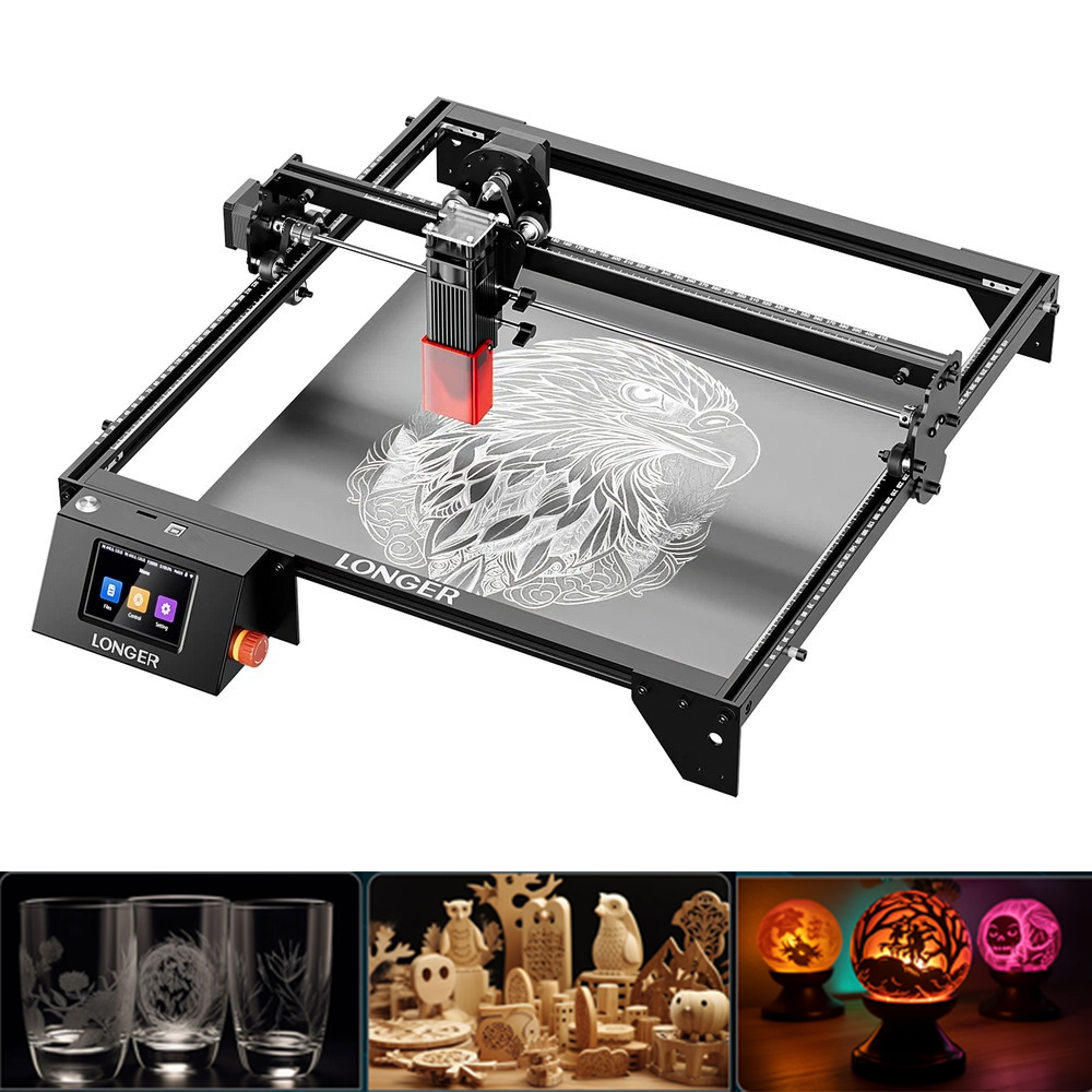 Industrial Laser Equipment - LONGER 20W Laser Engraver & Cutter
