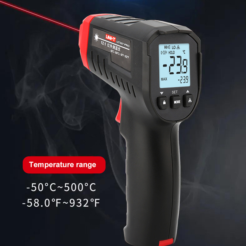 UNI-T UT306S UT306C Digital Th - đánh giá và giá Industrial Laser Temperature Sensor
