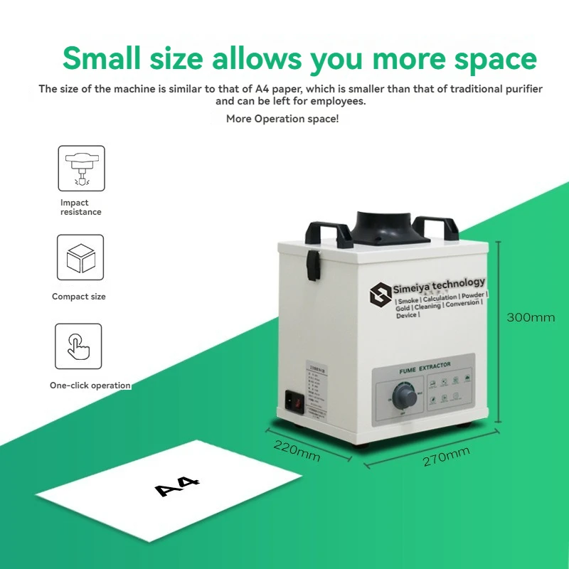 Pure Air Fume Extractor Indust - đánh giá và giá Industrial Laser Fume Extractor