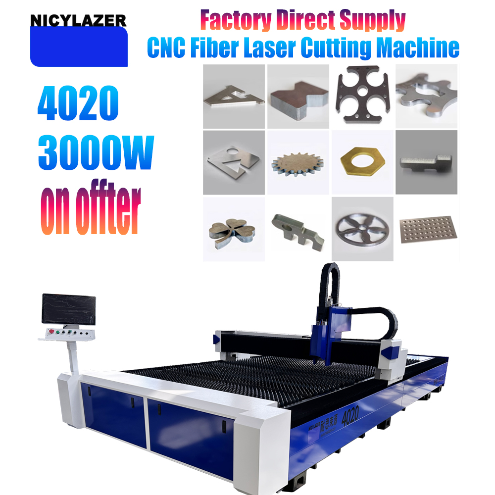 NICYLAZER CNC 3000W 4020 Fiber - đánh giá và giá Industrial Laser Cutter For Metal