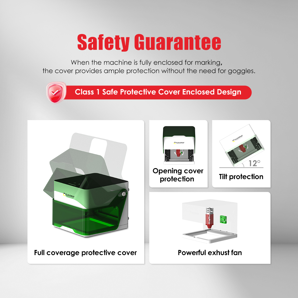 Cloudray 5000mw CNC Mini Laser - đánh giá và giá Industrial Laser Equipment