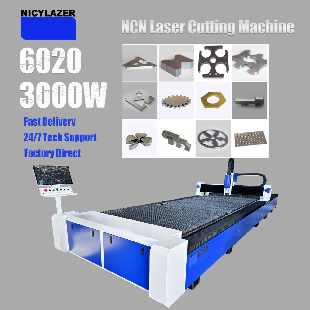 CNC 3000W 6020 Fiber Laser Cut - đánh giá và giá Industrial Laser Cutter For Metal