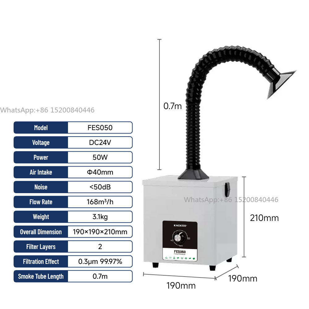 Industrial-Grade Solder Fume E - đánh giá và giá Industrial Laser Fume Extractor