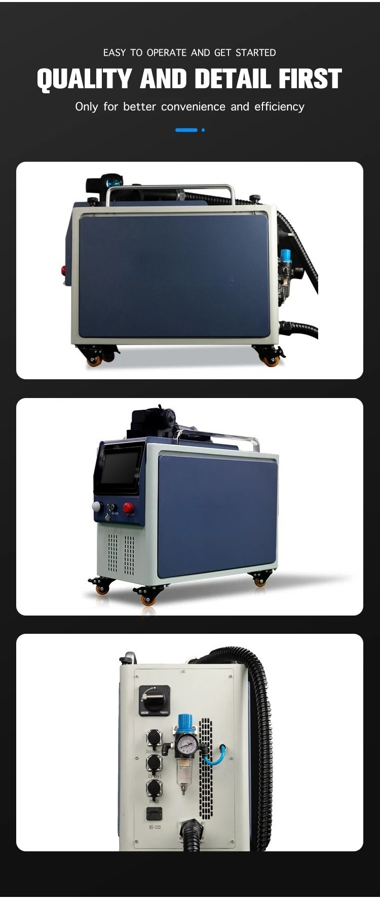 100W 200W 300w Pulse Laser Cle - đánh giá và giá Industrial Laser Paint Remover