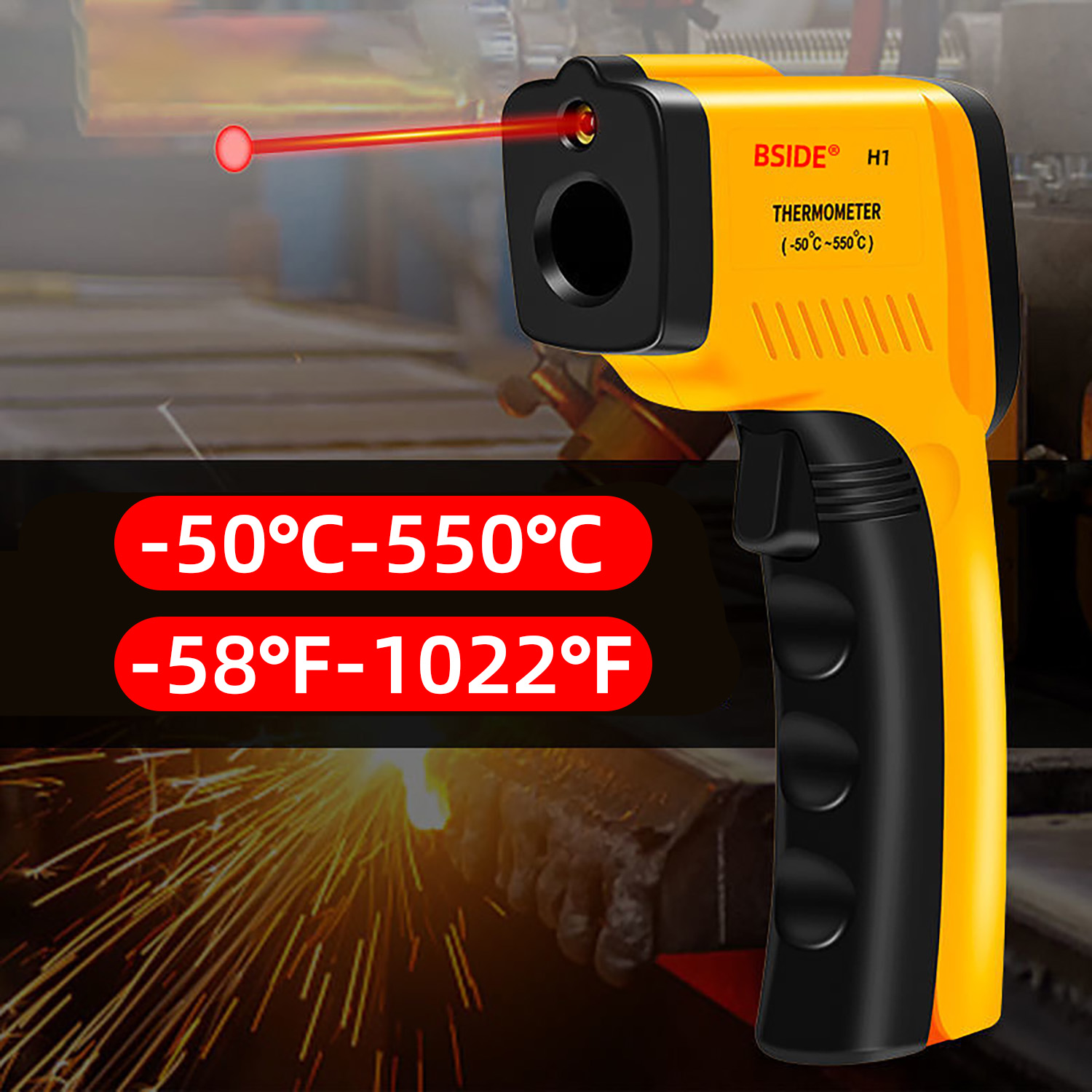 Digital Infrared Thermometer - - đánh giá và giá Industrial Laser Temperature Sensor