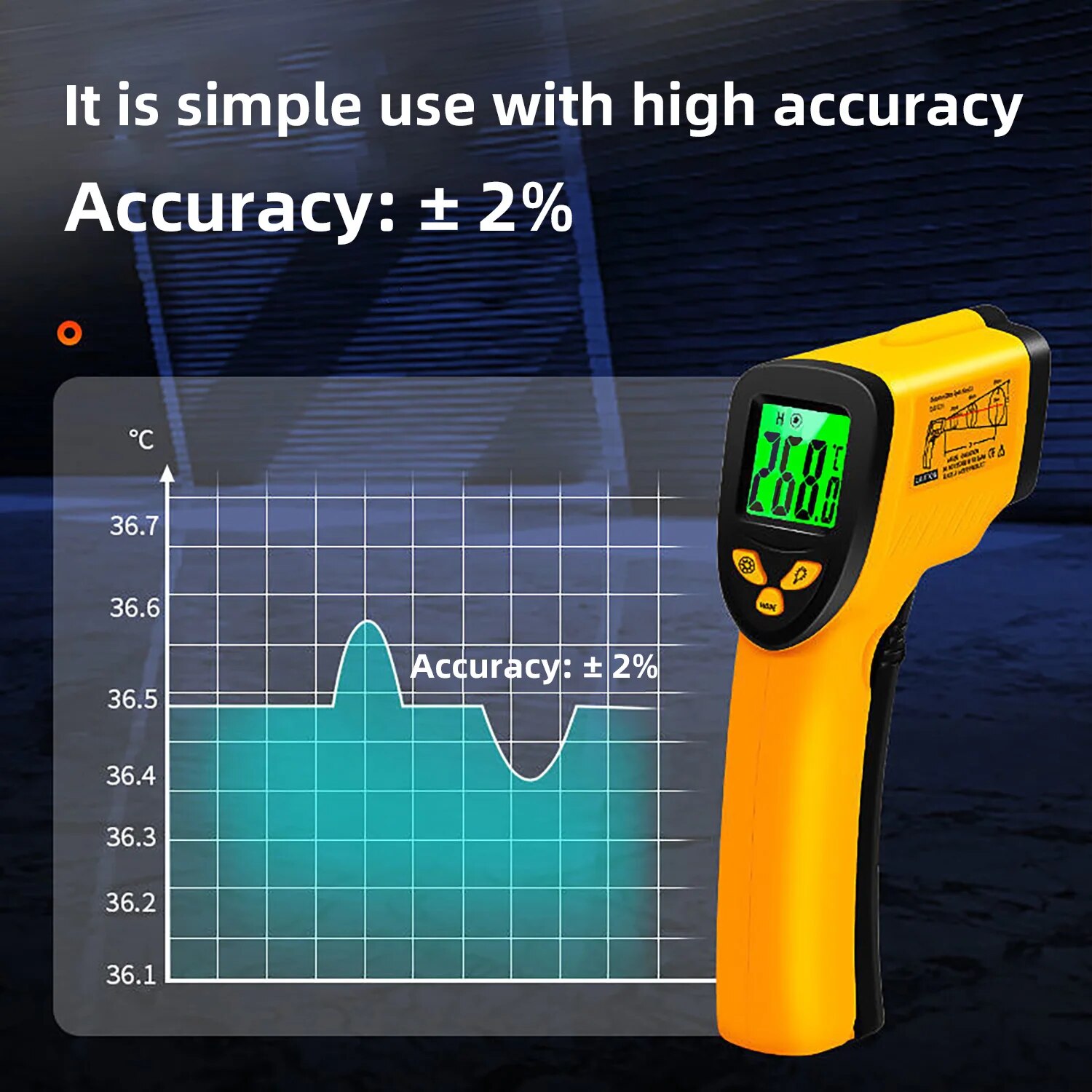 Digital Infrared Thermometer - - đánh giá và giá Industrial Laser Temperature Sensor
