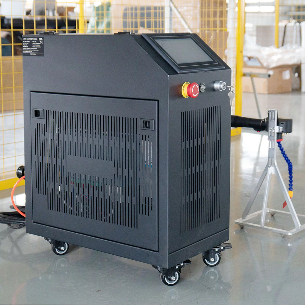 Pulsed Laser Cleaning Machine  - đánh giá và giá Industrial Laser Paint Remover