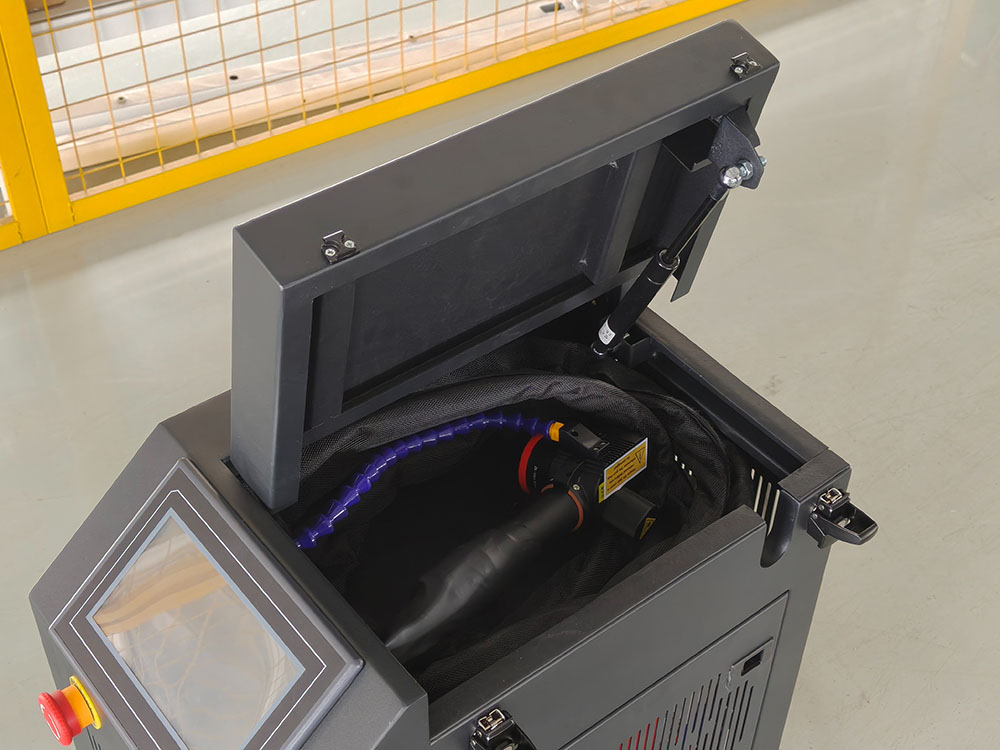 Pulsed Laser Cleaning Machine  - đánh giá và giá Industrial Laser Paint Remover