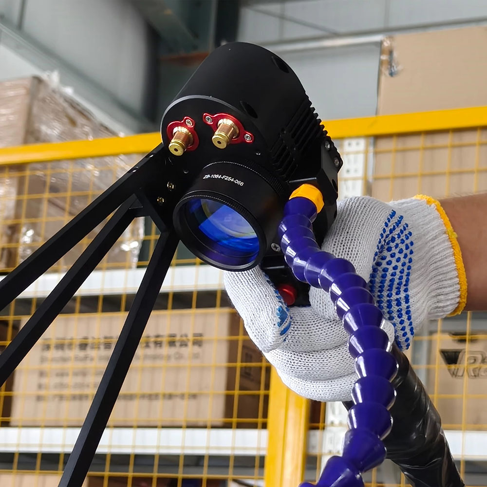 Pulsed Laser Cleaning Machine  - đánh giá và giá Industrial Laser Paint Remover