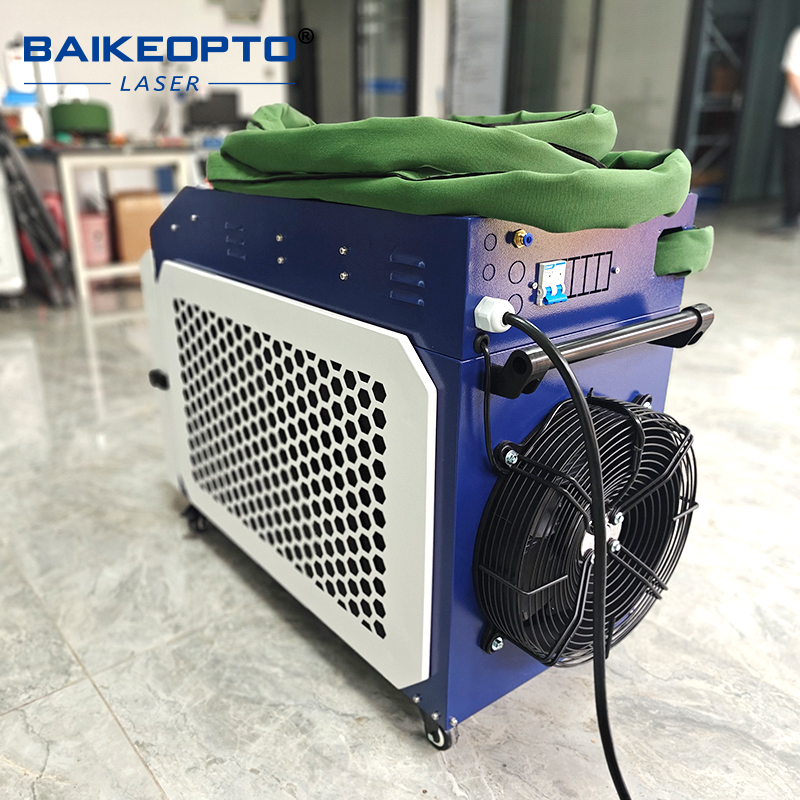 1500W fiber laser cleaning mac - đánh giá và giá Industrial Laser Paint Remover
