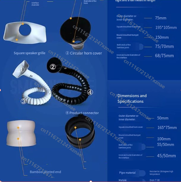 1M Flexible Smoke Exhaust Hose - đánh giá và giá Industrial Laser Fume Extractor
