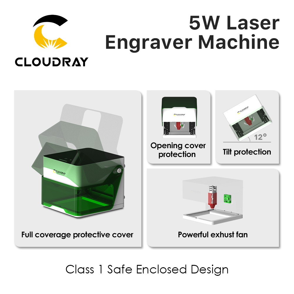 Cloudray Laser Engraver BM1 Ma - đánh giá và giá Industrial Laser Equipment