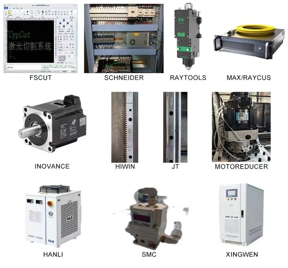 Heavy Duty Open Design Fiber L - đánh giá và giá Industrial Laser Cutter For Metal