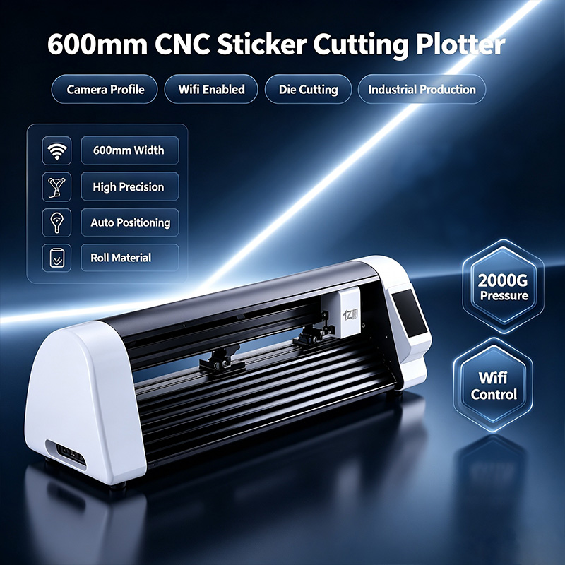 600mm CNC Laser Sticker Cuttin - đánh giá và giá Industrial Lasers